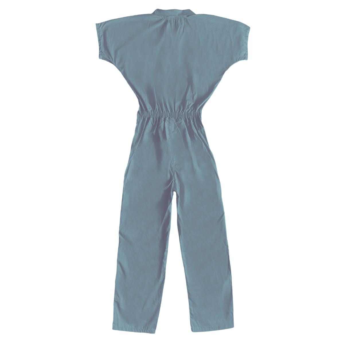 Jumpsuits, Solid Colors, With Pocket, Elastic Waistband